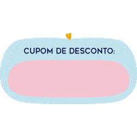 Cupom Voucher Sticker by planos pontilhados