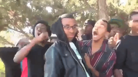 roasted damn punked what GIF