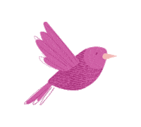 Bird Flying Sticker by The Explainer Studio