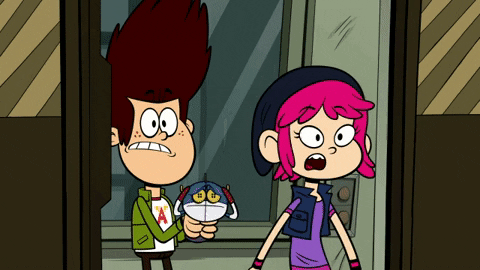 run abandon thread GIF by Atomic Puppet