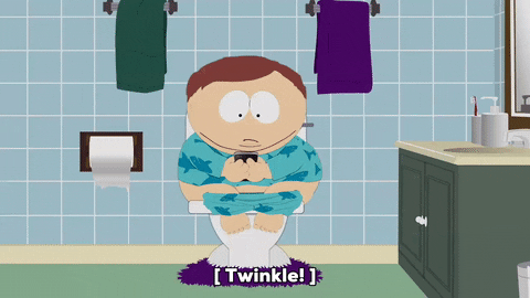 eric cartman toilet GIF by South Park 
