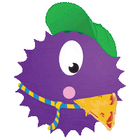 Pizza Eating Sticker by Play Factore