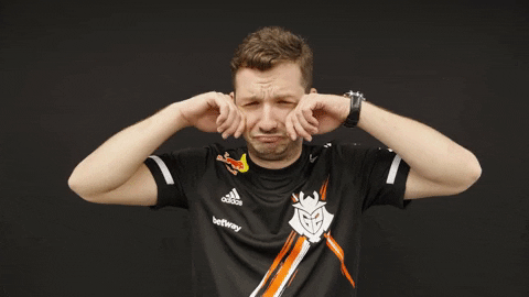 Sad Global Offensive GIF by G2 Esports