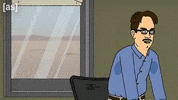 Smash Window GIF by Adult Swim