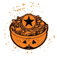 Halloween Come And Take It Sticker by Grunt Style LLC