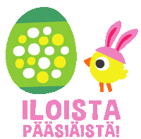 Happy Easter Sticker by Pikku Kakkonen Yle