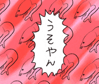 susizuman shock shrimp エビ ショック GIF