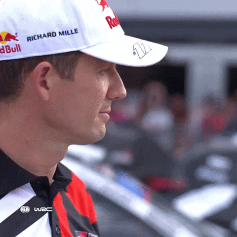 Cheers Hello GIF by FIA World Rally Championship