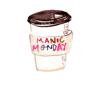 Manic Monday Coffee Sticker
