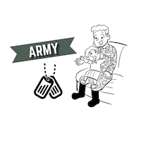 someoneiloveisindefence army military defence adf Sticker