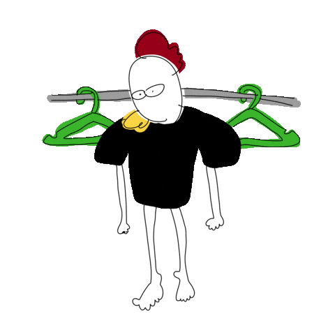 PityG giphyupload chicken clean cleaning Sticker