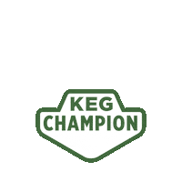 SteelKegAssociation steel keg association keg champ keg champion steel keg Sticker