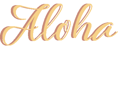 Aloha Sticker