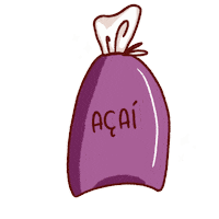 mandiegil acai belem norte paraense Sticker