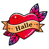 Heart Love Sticker by Stadtmarketing Halle (Saale)