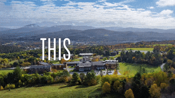 Travel College GIF by Northern Vermont University