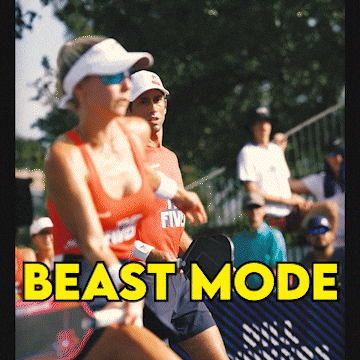 Game Time Rally GIF by NJ 5s | Major League Pickleball