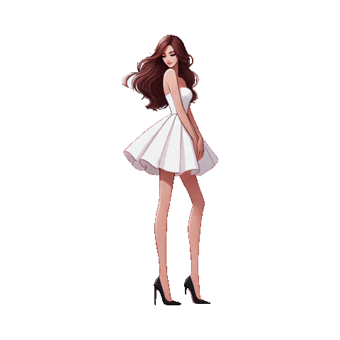 Girl Woman Sticker
