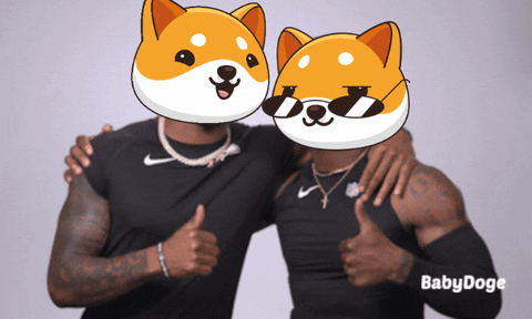 Lets Go Money GIF by Baby Doge Coin