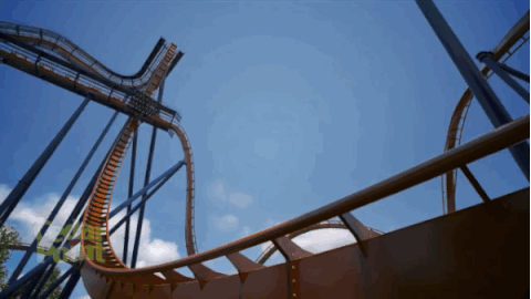 roller coaster GIF
