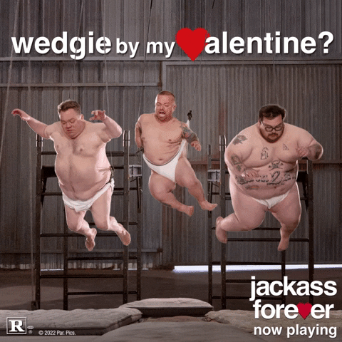 Valentines Day GIF by Jackass Forever