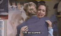 Scared Saved By The Bell GIF