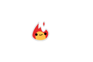 _GreenSpleen_ fire church christian flame Sticker