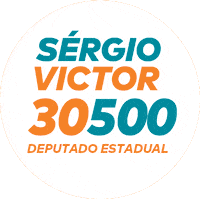 sergiovictorbr candidato deputadoestadual vote30500 sergiovictor Sticker