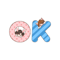 milldrawdraw ok okay keungson millldrawdraw Sticker
