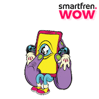 Emoticon Wow Sticker by Smartfren 4G