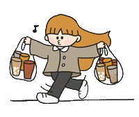 Drinks Sticker by wootea