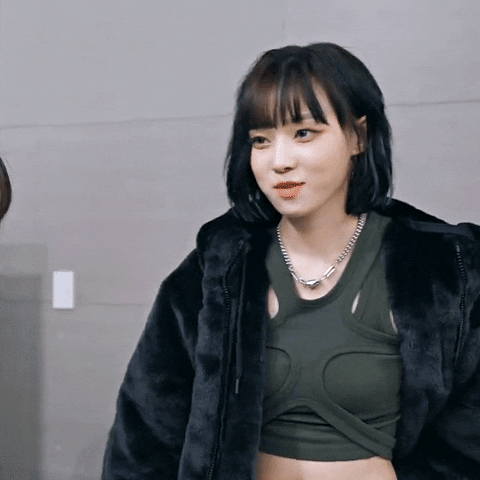 Helmets kpop sad winter pretty GIF