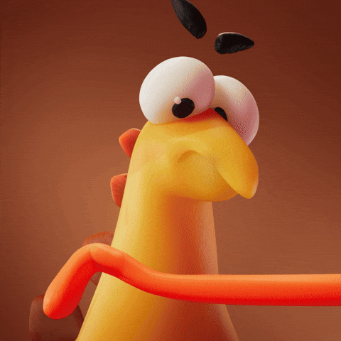 Shock Biting GIF by Claynosaurz