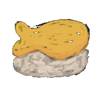 Sushi Goldfish Sticker