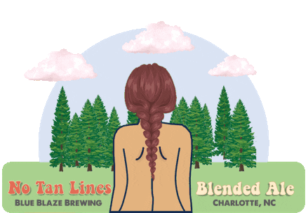 Appalachiantrail Sticker by Blue Blaze Brewing