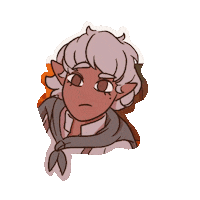 thayvee webtoon webcomic thayvee correo de zorro Sticker
