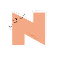 Alphabet N Sticker