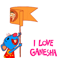 Ganesh Chaturthi Festival Sticker by Afternoon films