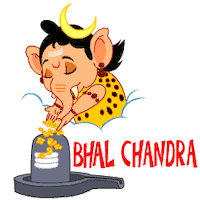 Ganesh Chaturthi Festival Sticker by Afternoon films