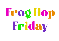 Friday Frog Sticker by Yonder Yoga