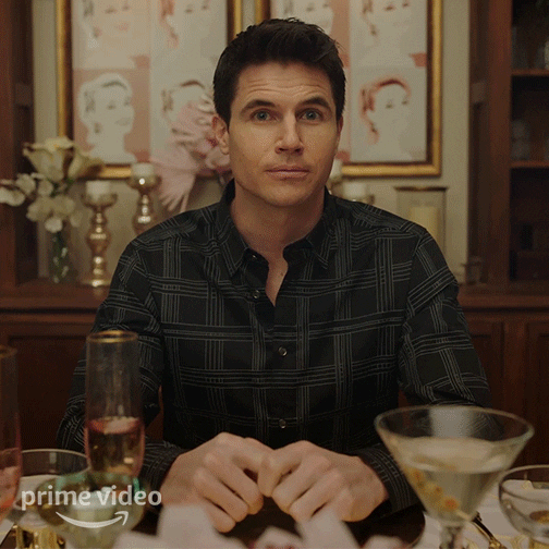 Awkward Robbie Amell GIF by Amazon Prime Video