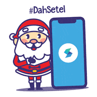 Happy Merry Christmas Sticker by Setel