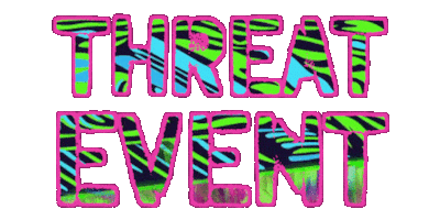 Cyber Security Text Sticker