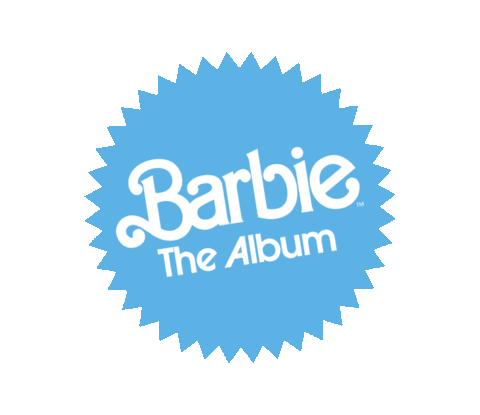 Barbie The Album Sticker by Atlantic Records