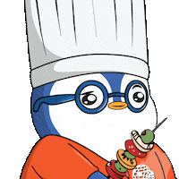 Labor Day Cooking Sticker by Pudgy Penguins