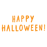 Scared Trick Or Treat Sticker
