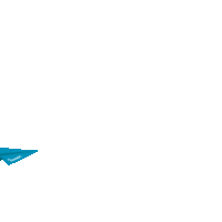 Flying Fly Me To Sticker by Luxair