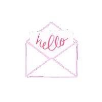 Heart Hello Sticker