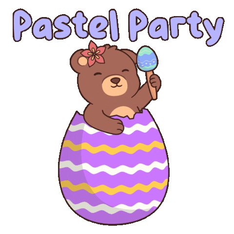 Happy Easter Bunny Sticker by BEARISH