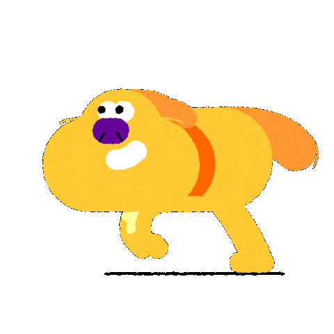 Woof Woof Sticker by Turnip and Duck